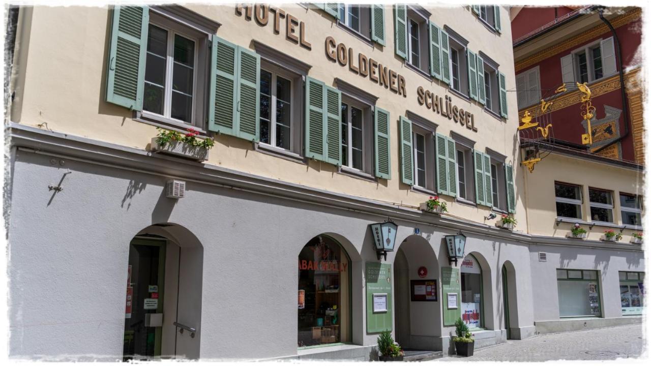 Hotel Restaurant Goldener Schluessel Altdorf Exterior foto