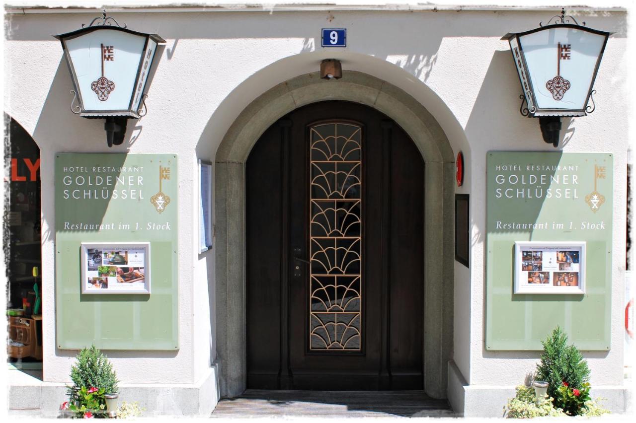 Hotel Restaurant Goldener Schluessel Altdorf Exterior foto